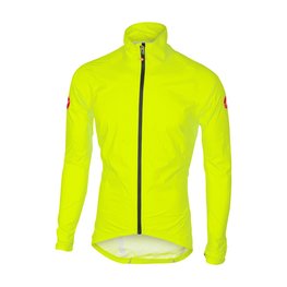 CASTELLI Fahrrad-Regenjacke - EMERGENCY RAIN - Gelb