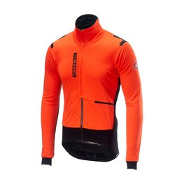 CASTELLI Fahrrad-Thermojacke - ALPHA ROS - Orange/Schwarz