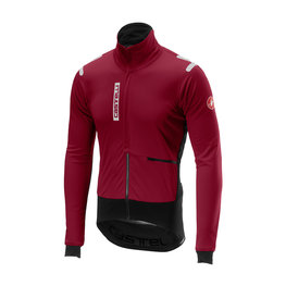 CASTELLI Fahrrad-Thermojacke - ALPHA ROS - Schwarz/Rot