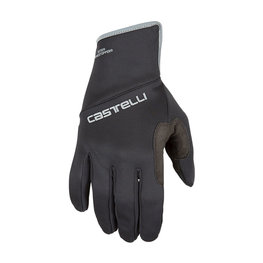 CASTELLI Langfinger-Fahrradhandschuhe - SCALDA PRO - Schwarz