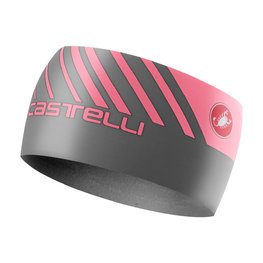 CASTELLI Fahrradstirnband - ARRIVO 3 THERMO - Rosa/Grau