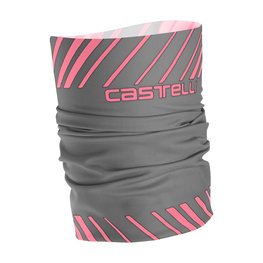 CASTELLI Fahrrad-Nackenwärmer - ARRIVO 3 THERMO - Grau/Rosa