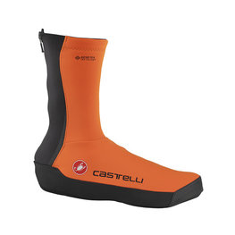 CASTELLI Fahrrad-Überschuhe - INTENSO UL - Schwarz/Orange