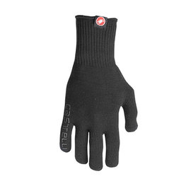 CASTELLI Langfinger-Fahrradhandschuhe - CORRIDORE - Schwarz