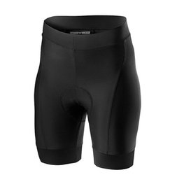 CASTELLI Fahrradshorts ohne Träger - PRIMA LADY - Türkis/Schwarz