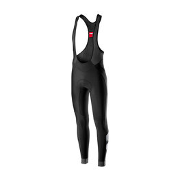 CASTELLI Lange Fahrradhose mit Trägern - VELOCISSIMO WINTER - Schwarz