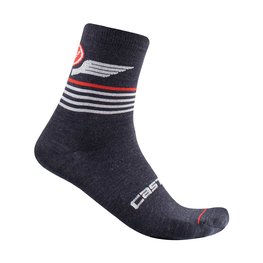 CASTELLI Klassische Fahrradsocken - LANCIO 15 - Blau