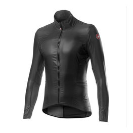CASTELLI Winddichte Fahrradjacke - ARIA SHELL - Schwarz
