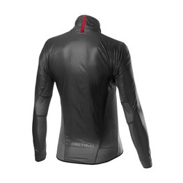 CASTELLI Winddichte Fahrradjacke - ARIA SHELL - Schwarz
