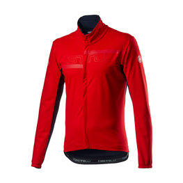 CASTELLI Fahrrad-Thermojacke - TRANSITION 2 - Rot