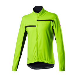 CASTELLI Fahrrad-Thermojacke - TRANSITION 2 - Gelb