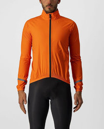 CASTELLI Fahrrad-Regenjacke - EMERGENCY RAIN 2 - Orange