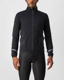 CASTELLI Fahrrad-Regenjacke - EMERGENCY RAIN 2 - Schwarz