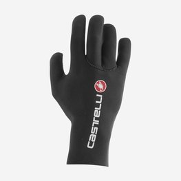CASTELLI Langfinger-Fahrradhandschuhe - DILUVIO C - Schwarz