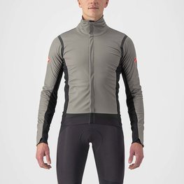 CASTELLI Fahrrad-Thermojacke - ALPHA RoS 2 - Grau/Schwarz