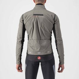 CASTELLI Fahrrad-Thermojacke - ALPHA RoS 2 - Grau/Schwarz
