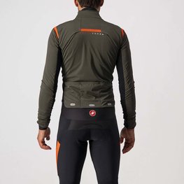 CASTELLI Fahrrad-Thermojacke - ALPHA RoS 2 - Grün