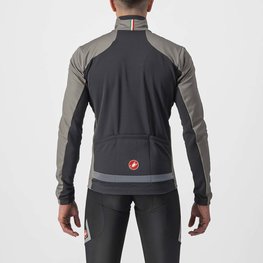 CASTELLI Fahrrad-Thermojacke - TRANSITION 2 - Grau