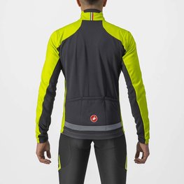 CASTELLI Fahrrad-Thermojacke - TRANSITION 2 - Gelb