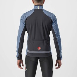 CASTELLI Fahrrad-Thermojacke - TRANSITION 2 - Blau