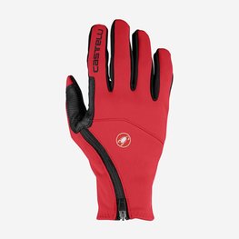 CASTELLI Langfinger-Fahrradhandschuhe - MORTIROLO WINTER - Rot
