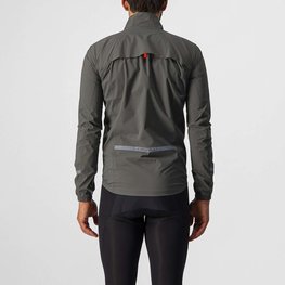 CASTELLI Fahrrad-Regenjacke - EMERGENCY RAIN 2 - Grün
