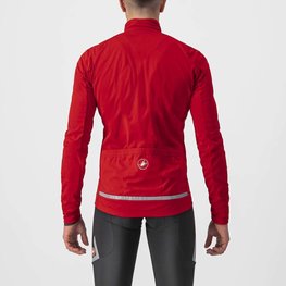 CASTELLI Fahrrad-Thermojacke - GO WINTER - Rot