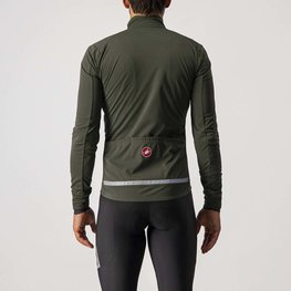 CASTELLI Fahrrad-Thermojacke - GO WINTER - Grün