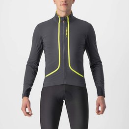 CASTELLI Fahrrad-Thermojacke - FLIGHT AIR - Anthrazit