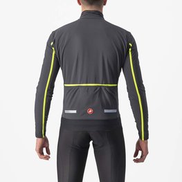 CASTELLI Fahrrad-Thermojacke - FLIGHT AIR - Anthrazit