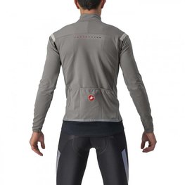 CASTELLI Fahrrad-Thermojacke - PERFETTO ROS 2 CONV. - Grau