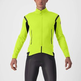 CASTELLI Fahrrad-Thermojacke - PERFETTO ROS 2 - Gelb