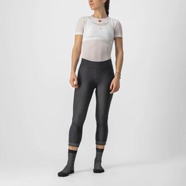 CASTELLI 3/4 lange Fahrradhose ohne Träger - VELOCISSIMA THERM W - Schwarz