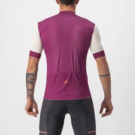 CASTELLI Kurzarm Fahrradtrikot - GIRO D'ITALIA 2024 - Weiß/Lila