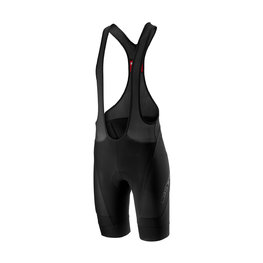 CASTELLI Kurze Fahrradhose mit Trägern - ENDURANCE 2 - Schwarz