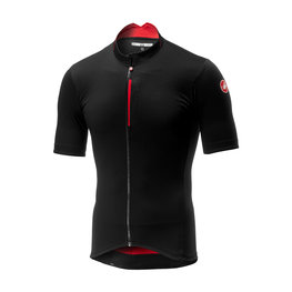CASTELLI Kurzarm Fahrradtrikot - ESPRESSO - Schwarz