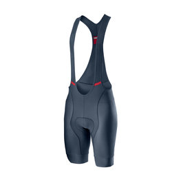 CASTELLI Kurze Fahrradhose mit Trägern - COMPETIZIONE - Blau
