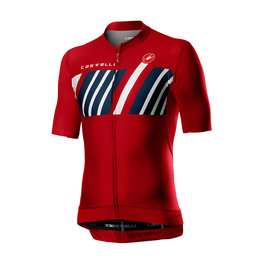 CASTELLI Kurzarm Fahrradtrikot - HORS CATEGORIE - Rot
