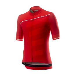 CASTELLI Kurzarm Fahrradtrikot - TROFEO - Rot
