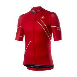 CASTELLI Kurzarm Fahrradtrikot - PASSO - Rot