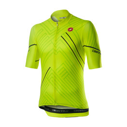 CASTELLI Kurzarm Fahrradtrikot - PASSO - Gelb