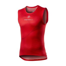 CASTELLI Ärmelloses Fahrrad-Shirt - PRO MESH - Rot