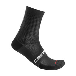 CASTELLI Klassische Fahrradsocken - SUPERLEGGERA 12 - Schwarz