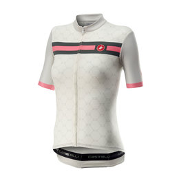 CASTELLI Kurzarm Fahrradtrikot - ATELIER LADY - Beige