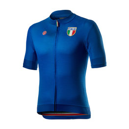 CASTELLI Kurzarm Fahrradtrikot - ITALIA 20 - Blau