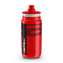 CASTELLI Fahrrad-Wasserflasche - FLY TEAM 550 ML - Rot