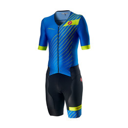 CASTELLI Fahrrad-Unteranzug - FREE SANREMO 2 - Schwarz/Blau