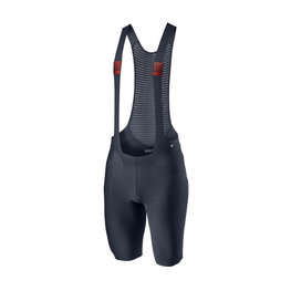 CASTELLI Kurze Fahrradhose mit Trägern - PREMIO - Blau