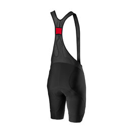 CASTELLI Kurze Fahrradhose mit Trägern - ENDURANCE 3 - Schwarz