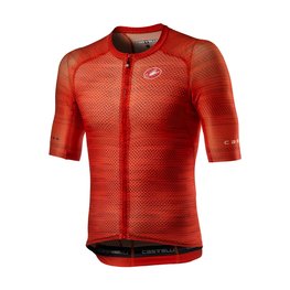 CASTELLI Kurzarm Fahrradtrikot - CLIMBER'S 3.0 SL JRS - Rot
